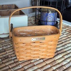 Longaberger 1997 Dresden Tour Basket II w/Family Signatures